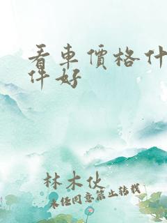 看车价格什么软件好