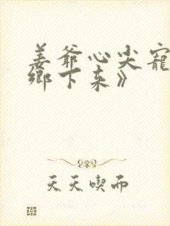 姜爷心尖宠她从乡下来》