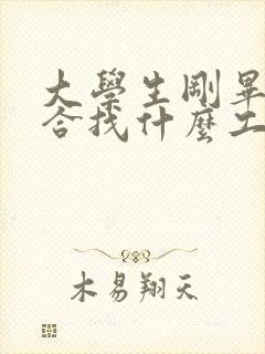 大学生刚毕业适合找什么工作