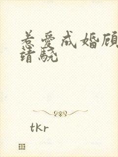 惹爱成婚顾惜陆靖骁