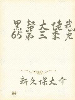 黑帮大佬我的365第三季免费观看