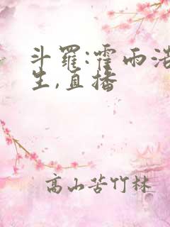 斗罗:霍雨浩重生,直播