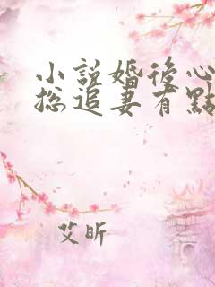 小说婚后心动凌总追妻有点甜免费阅读