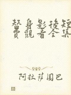 替身影后短剧免费观看全集