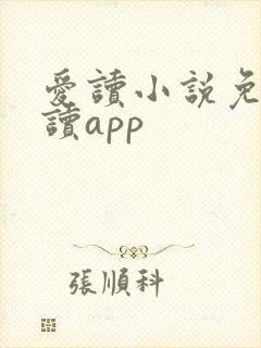 爱读小说免费阅读app