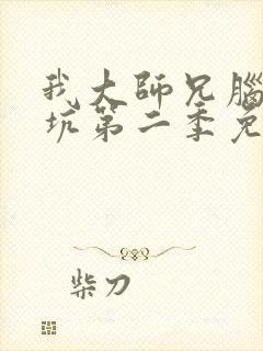 我大师兄脑子有坑第二季免费观看全集