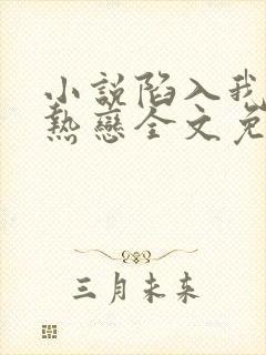 小说陷入我们的热恋全文免费阅读