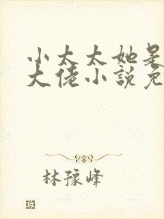 小太太她是顶级大佬小说免费阅读