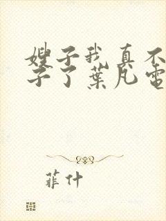 嫂子我真不是傻子了叶凡电子书完整版