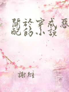 关于穿成恶毒女配的小说