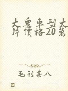 大众车型大全图片价格20万左右的