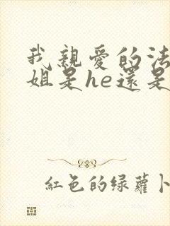 我亲爱的法医小姐是he还是be