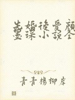 先婚后爱颜夕江墨琛小说全文阅读