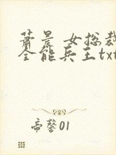 萧晨 女总裁的全能兵王txt