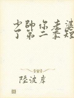 少帅你老婆又跑了第二季短剧