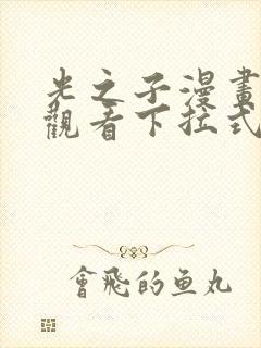 光之子漫画免费观看下拉式六漫画