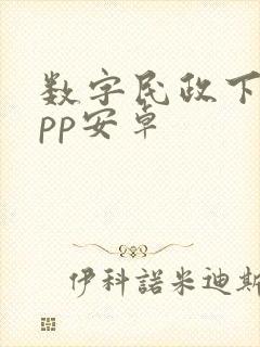 数字民政下载app安卓