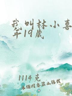 我叫林小喜,今年19岁