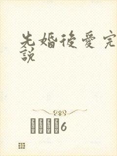 先婚后爱完整小说