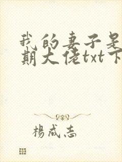 我的妻子是大乘期大佬txt下载