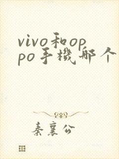 vivo和oppo手机哪个照相好一点