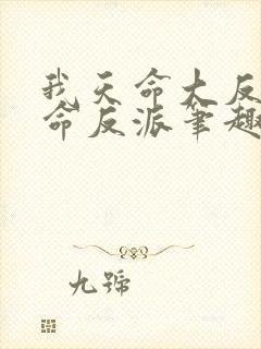 我天命大反派天命反派笔趣阁