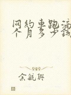 网约车跑滴滴一个月多少钱