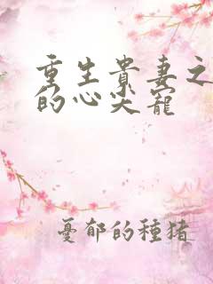 重生贵妻之帝少的心尖宠