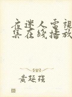 夜迷人电视剧全集在线播放免费观看