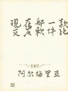 现在哪一款聊天交友软件比较好