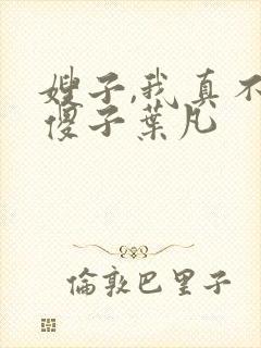 嫂子,我真不是傻子叶凡