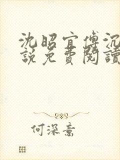 沈昭宜傅沉砚小说免费阅读最新章节