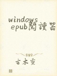 windows epub阅读器