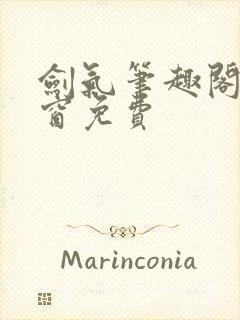 剑气笔趣阁无弹窗免费