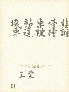 机动车停非机动车道被撞谁的责任