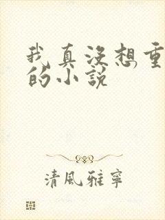 我真没想重生啊的小说