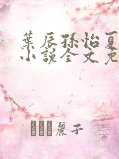 叶辰孙怡夏若雪小说全文免费阅读