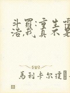 斗罗:重生霍雨浩,我真不是魅魔