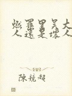 燃罪里吴大是好人还是坏人