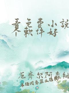 看免费小说用哪个软件好