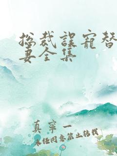 总裁误宠替身甜妻全集