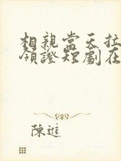 相亲当天拉着我领证短剧在线观看