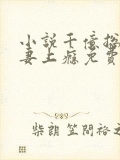 小说千亿总裁宠妻上瘾免费下载