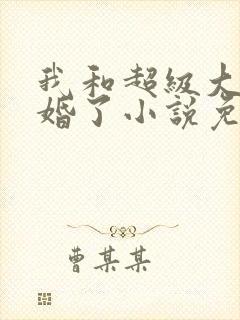 我和超级大佬隐婚了小说免费阅读