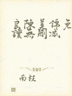 良陈美锦免费阅读无删减