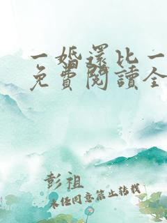 一婚还比一婚高免费阅读全文小说