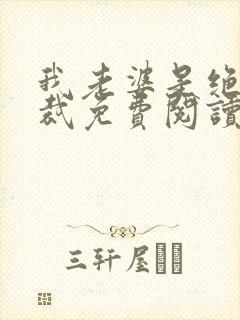 我老婆是绝色总裁免费阅读