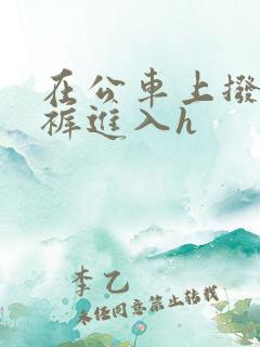 在公车上拨开内裤进入h