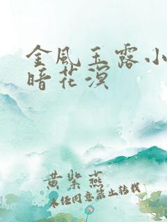 金风玉露小说柳暗花溟