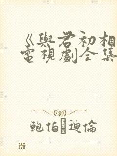 《与君初相识》电视剧全集免费观看
